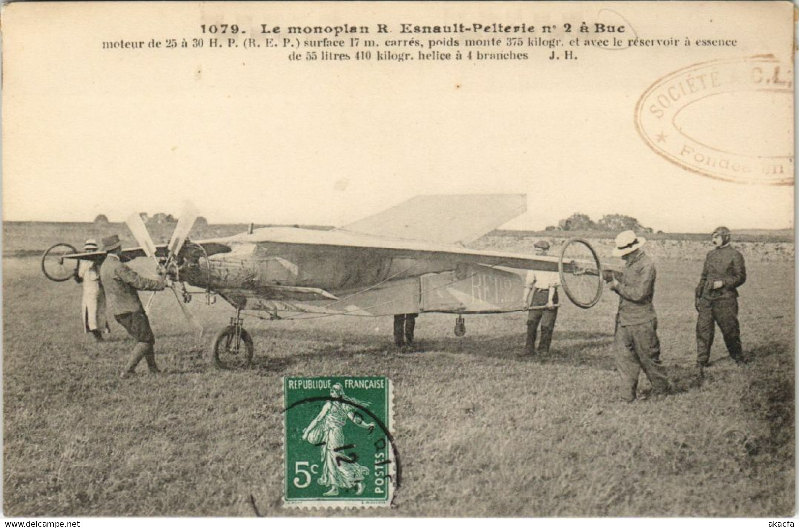 CPA BUC Monoplan E. Esnault-Pelterie (809894)