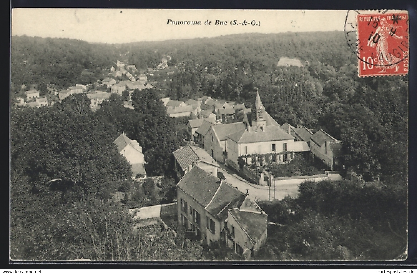 CPA Buc, vue générale de Buc (S.-&-O.)