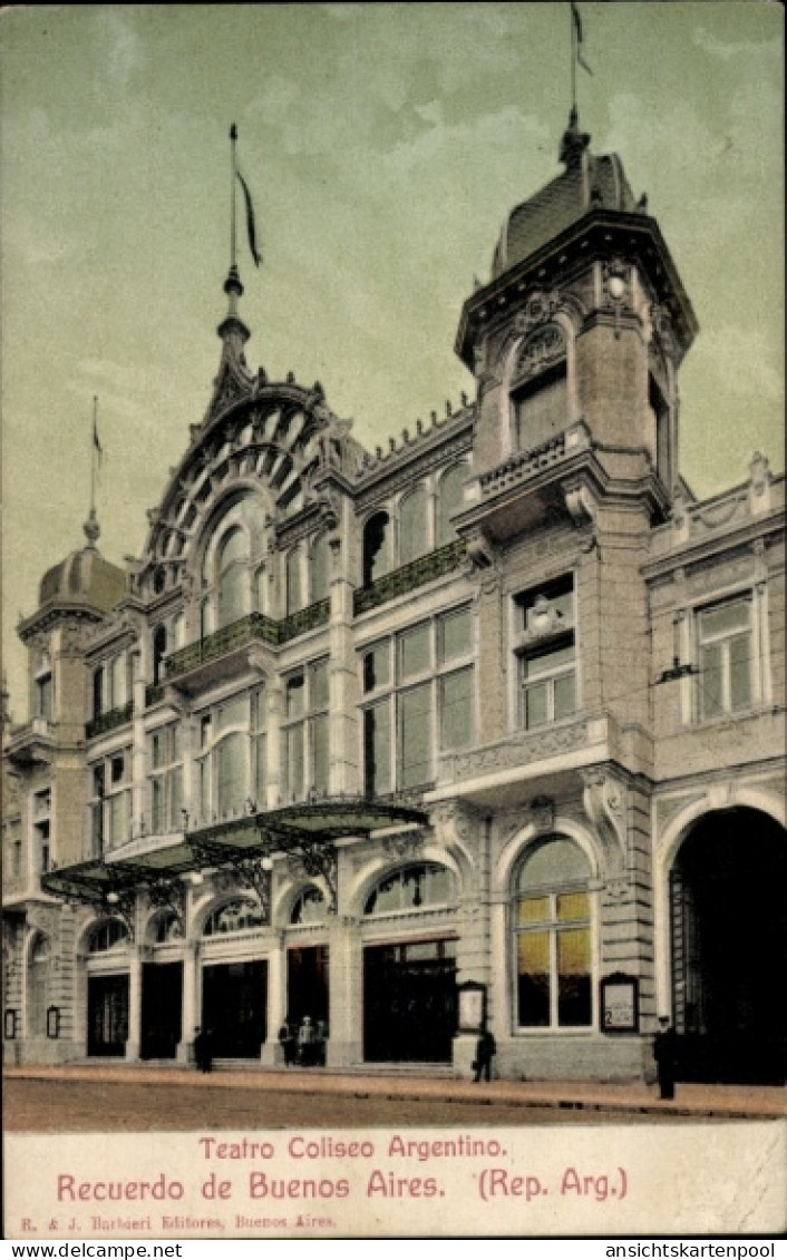 CPA Buenos Aires Argentinien, Teatro Coliseo Argentino