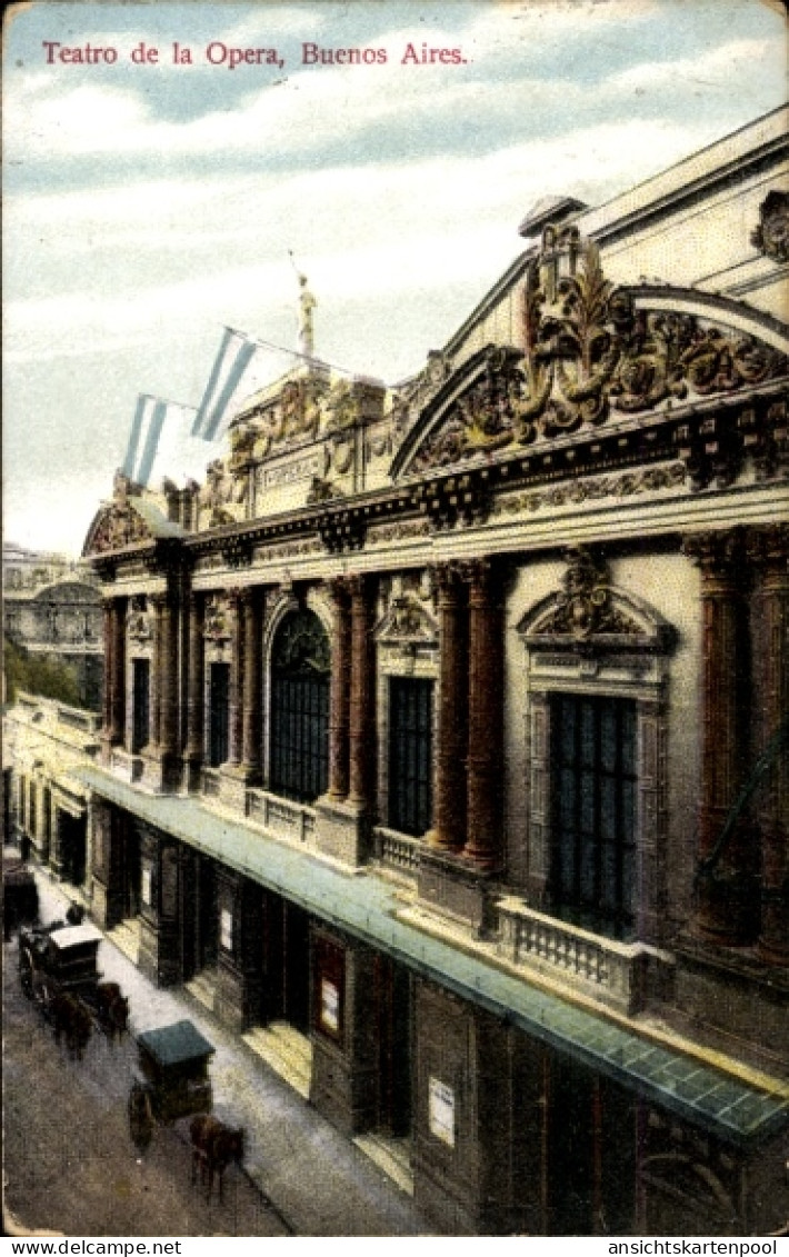 CPA Buenos Aires Argentinien, Teatro de la Opera