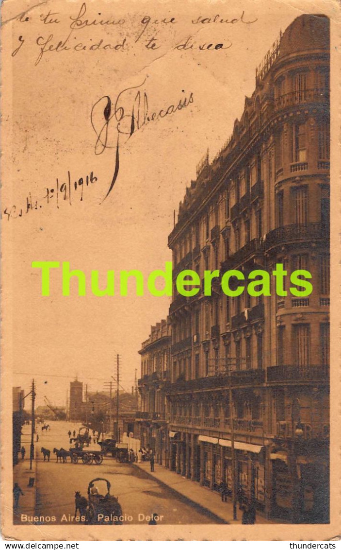 CPA BUENOS AIRES PALACIO DELOR