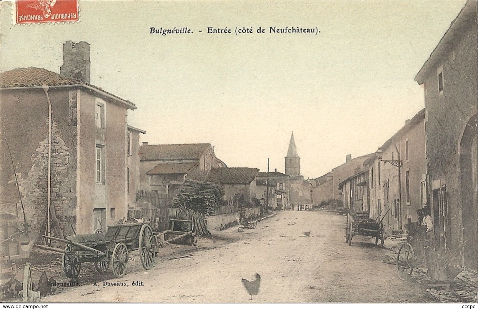 CPA Bulgneville - Entrée côté Neufchâteau