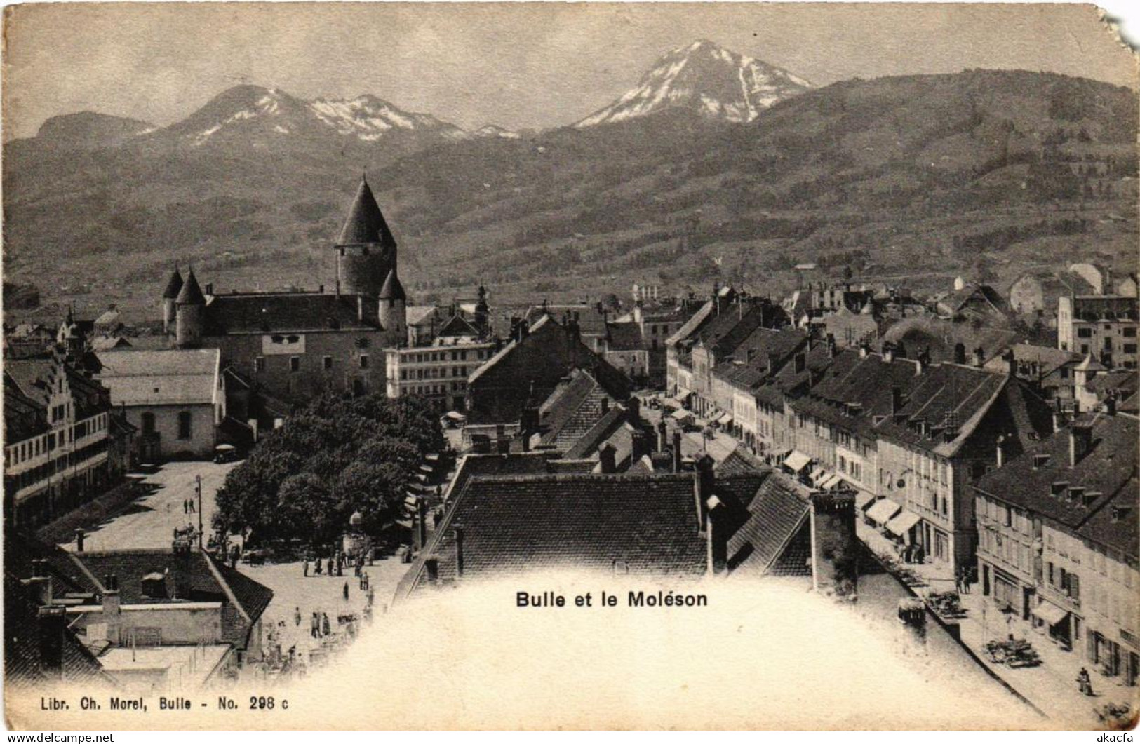 CPA BULLE et Moléson SWITZERLAND (704628)