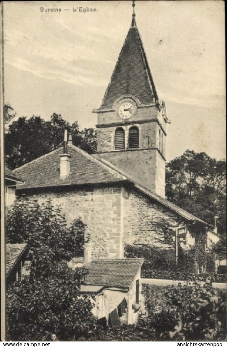 CPA Bursins Nyon Kanton Waadt, Kirche
