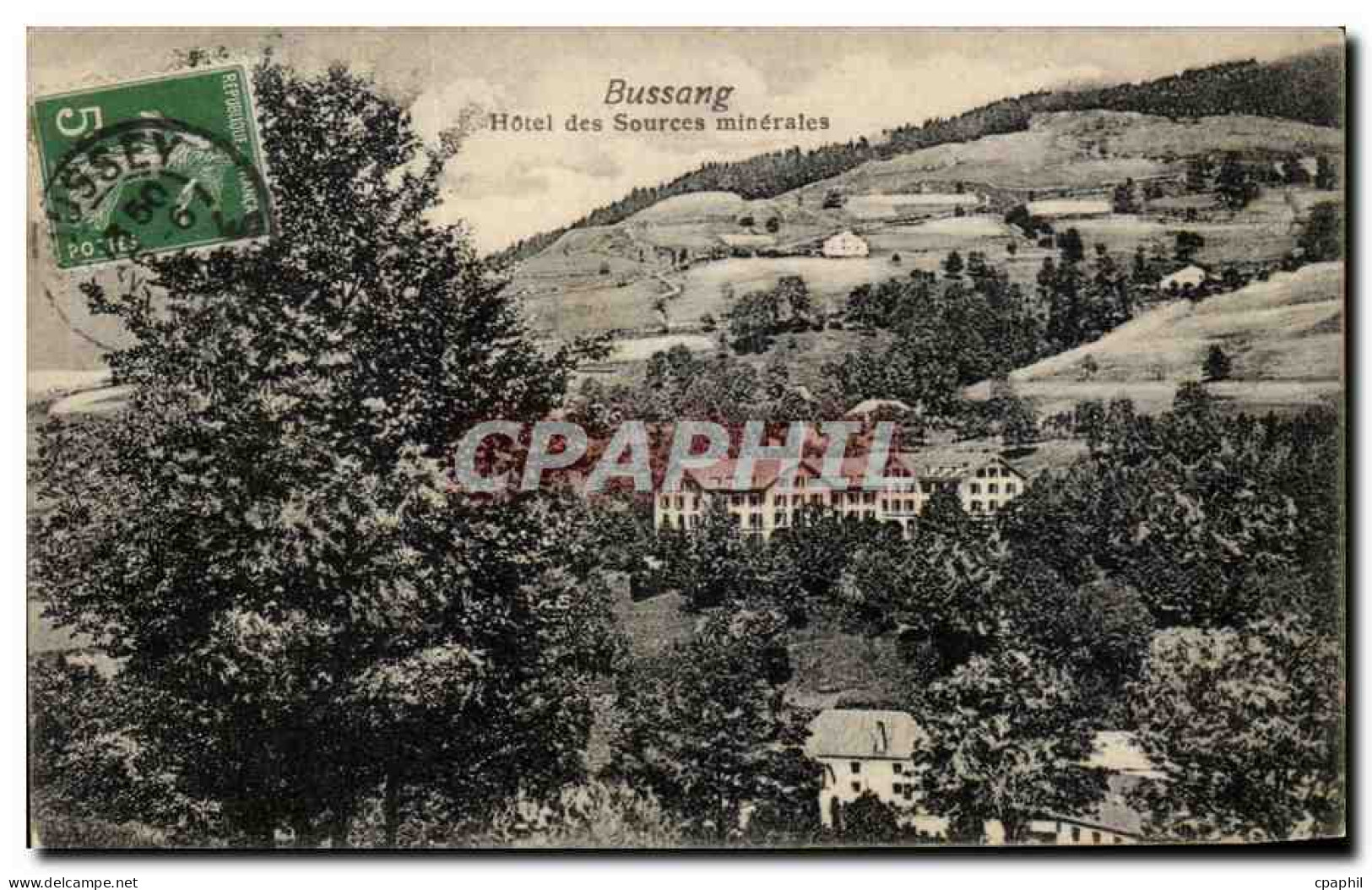 CPA Bussang Hotel des Sources minerales
