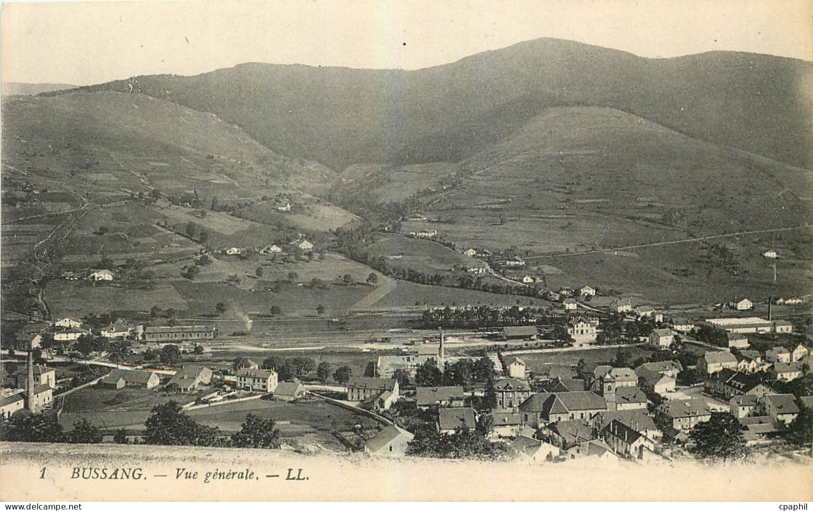 CPA Bussang Vue generale