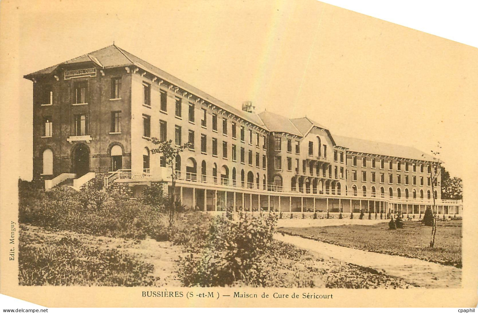 CPA Bussieres S et M Maison de Cure de Sericourt