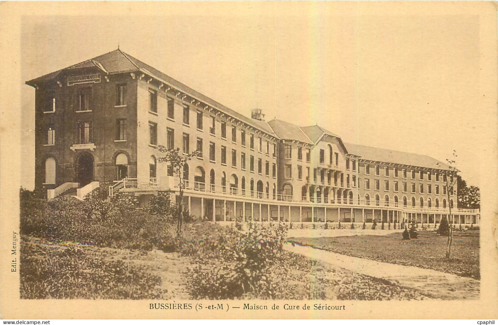 CPA Bussieres S et M Maison de Cure de Sericourt