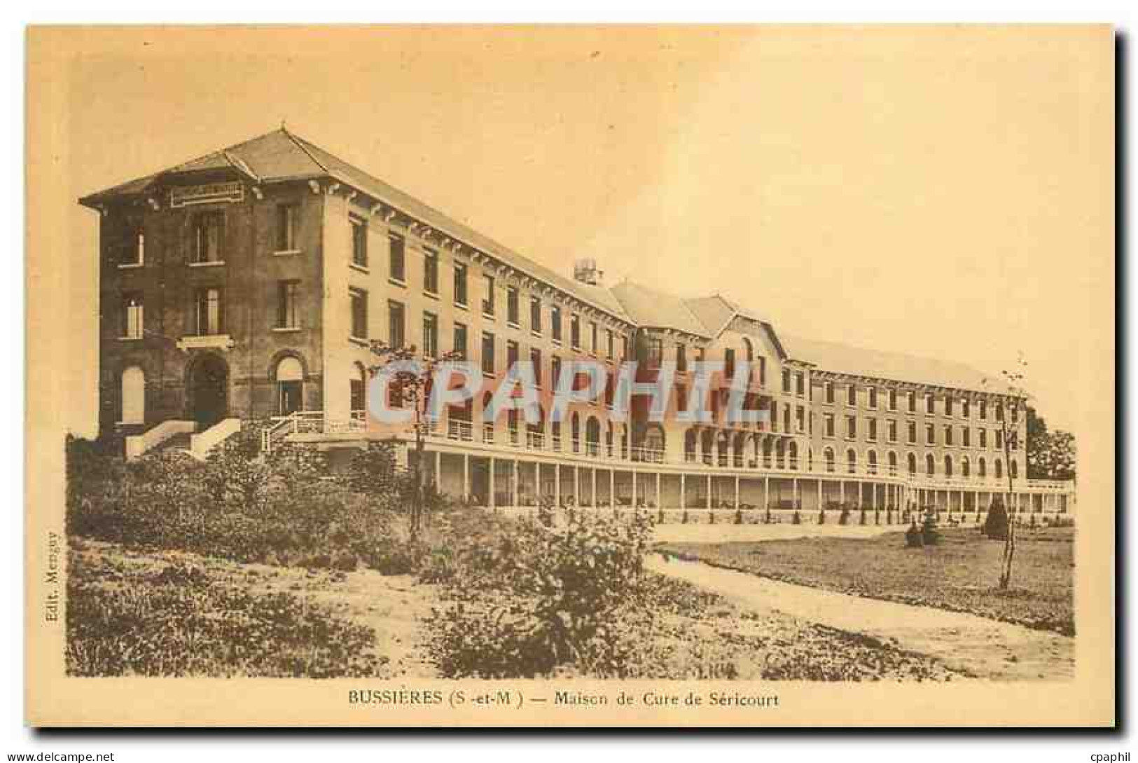 CPA Bussieres S et M Maison de Cure de Sericourt