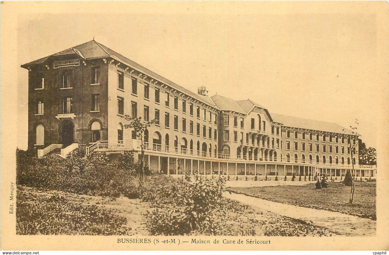 CPA Bussieres S et M Maison de Cure de Sericourt