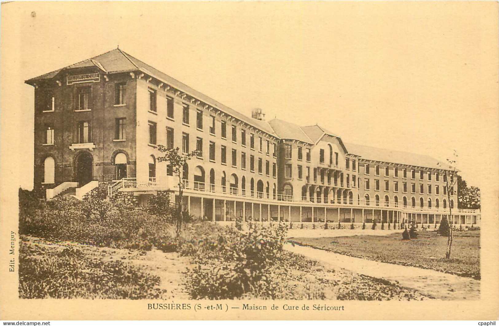 CPA Bussieres S et M Maison de Cure de Sericourt