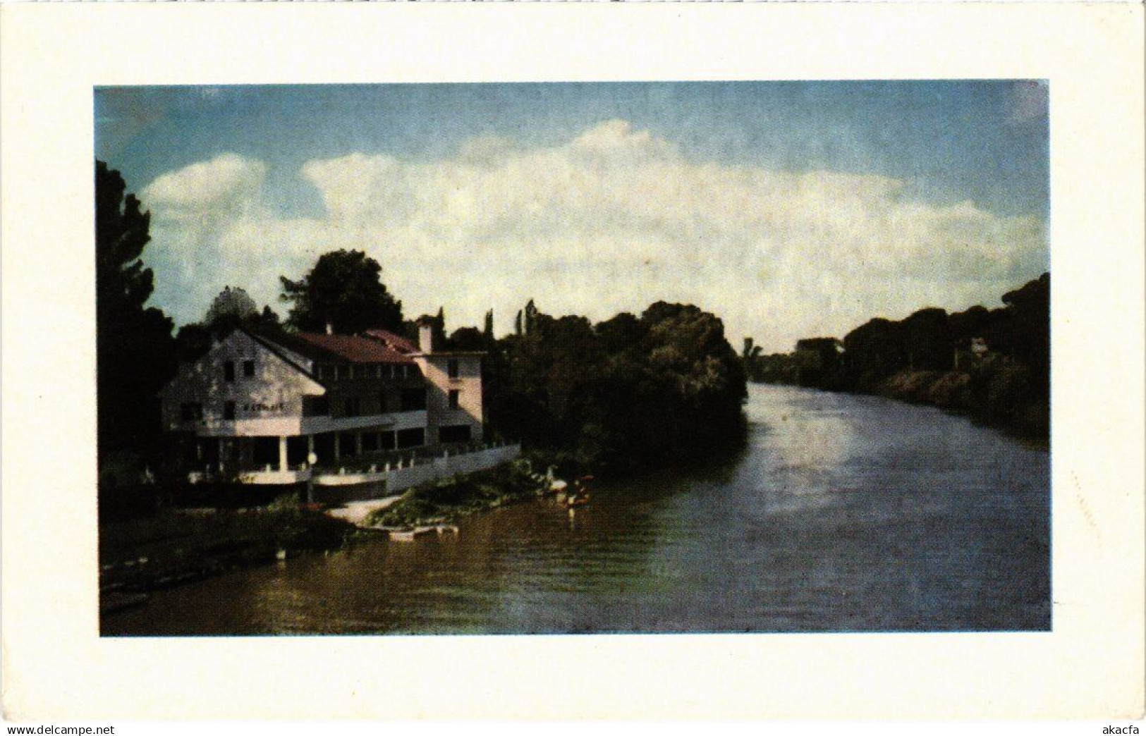 CPA Butry Au bord de l'Oise L'Escale FRANCE (1332650)