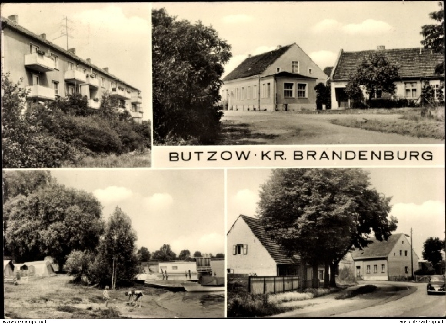 CPA Butzow Beetzseeheide in Brandenburg, Ortsansichten