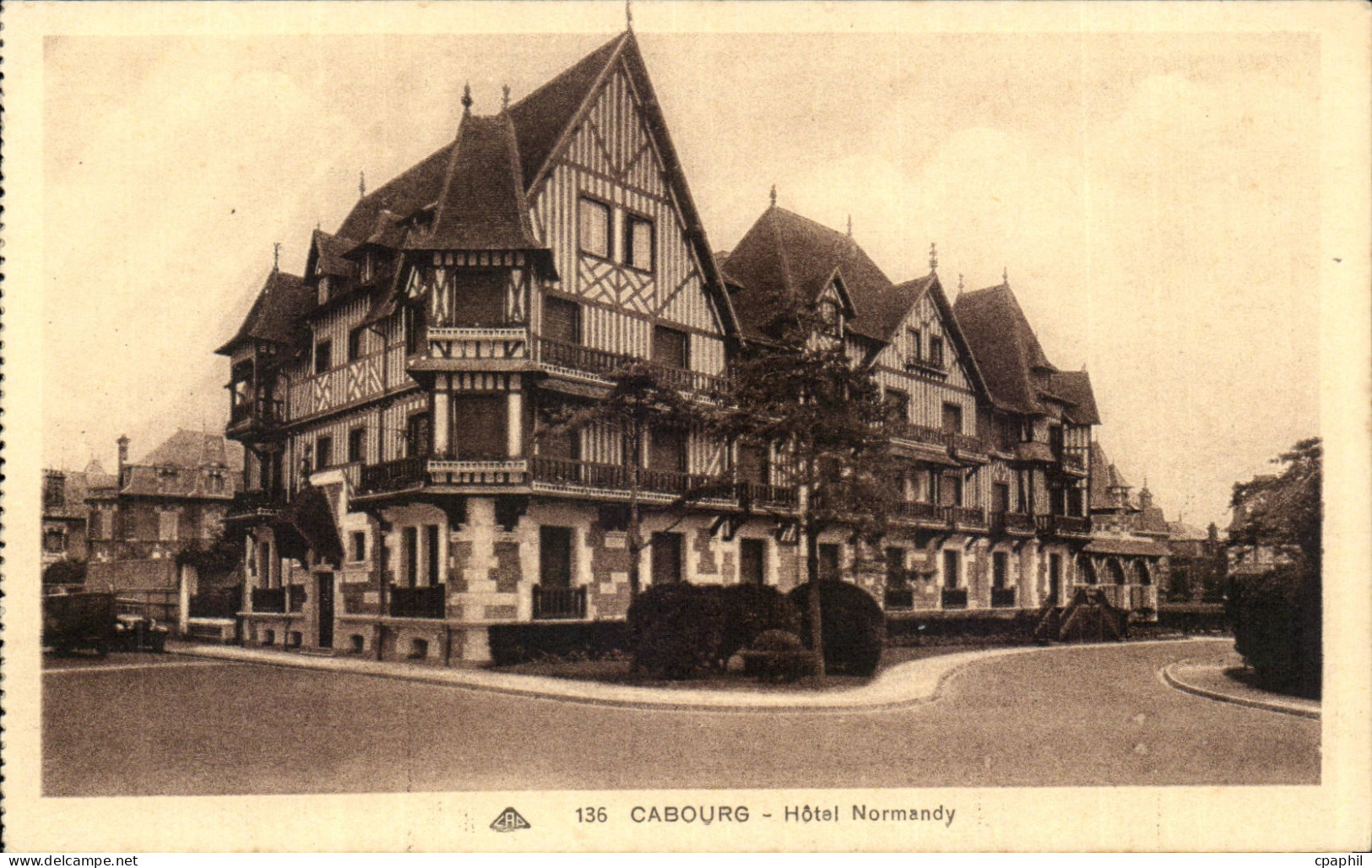 CPA Cabourg Hotel Normandy
