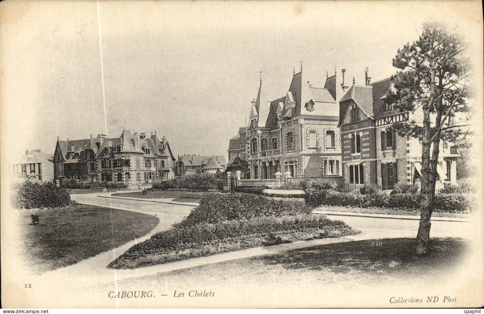 CPA Cabourg Les Chalets