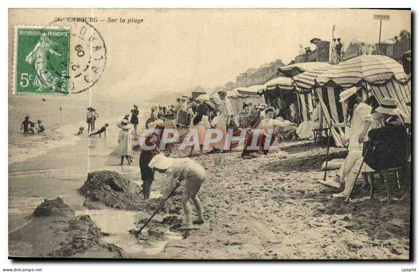 CPA Cabourg Sur La Plage