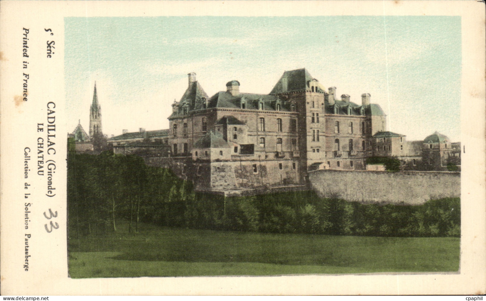 CPA Cadillac Le Chateau