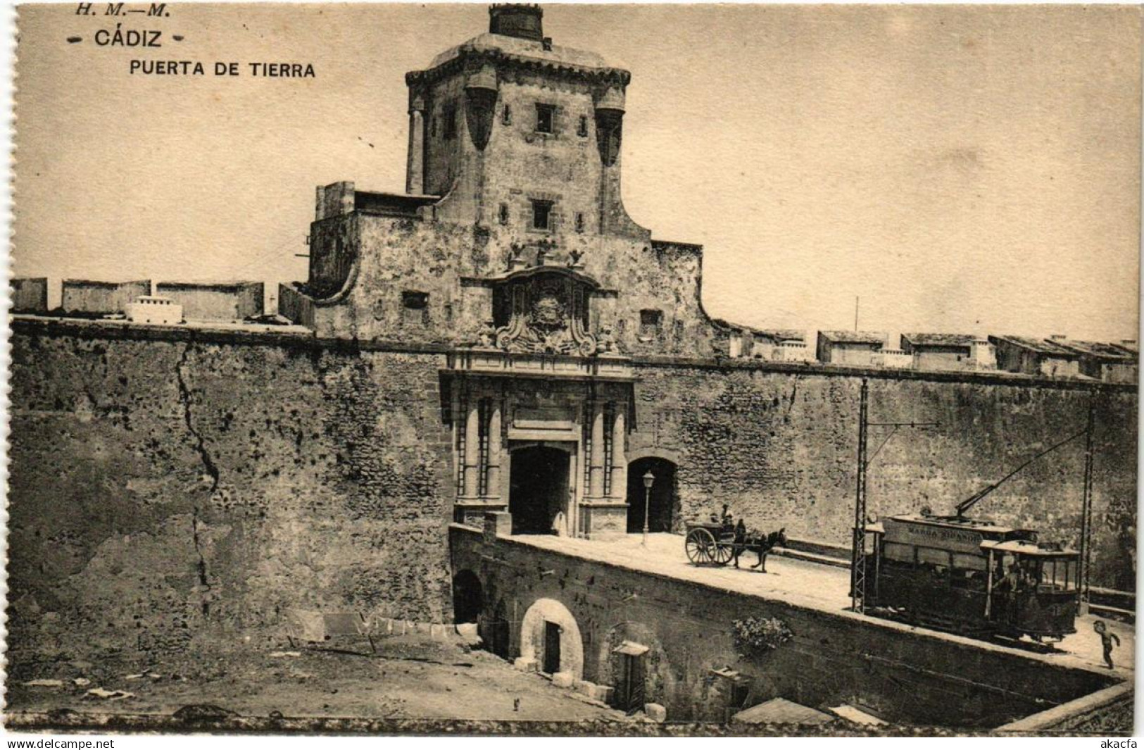 CPA CADIZ Puerta de Tierra SPAIN (674223)
