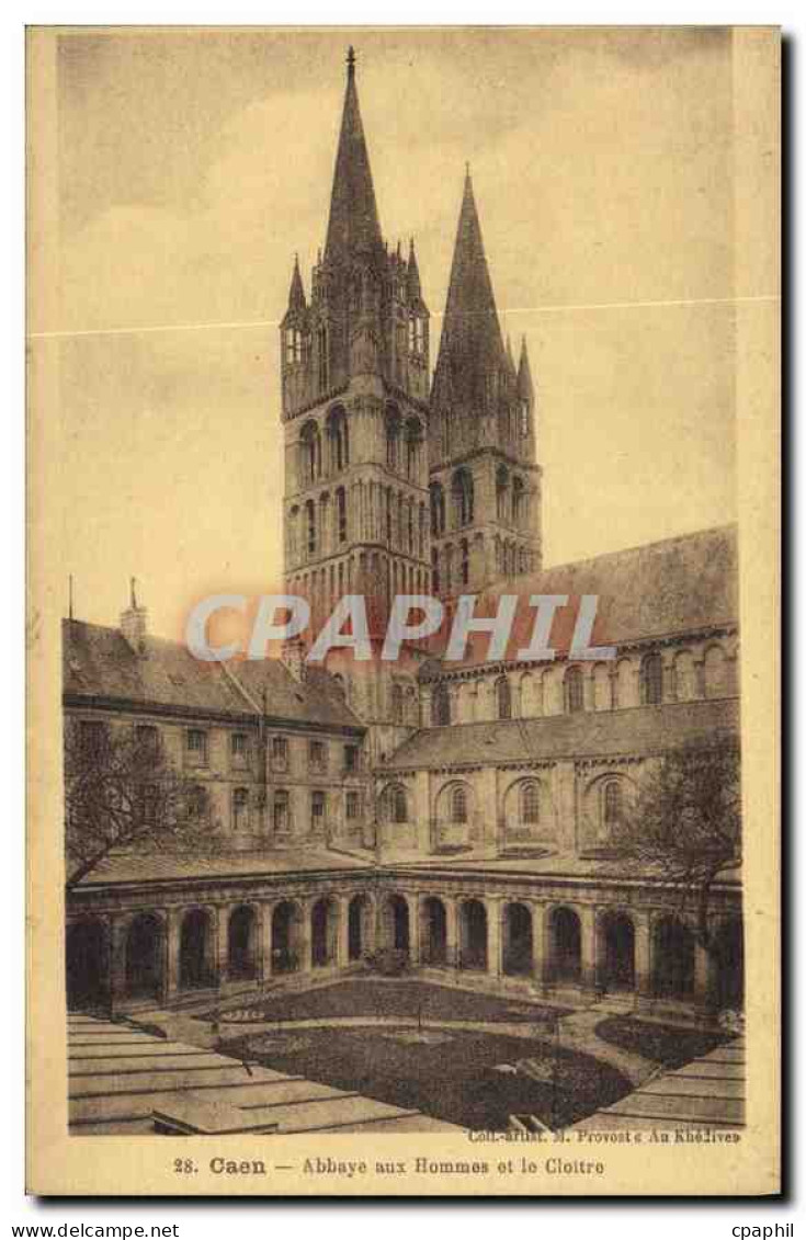CPA Caen Abbaye aux Hommes et