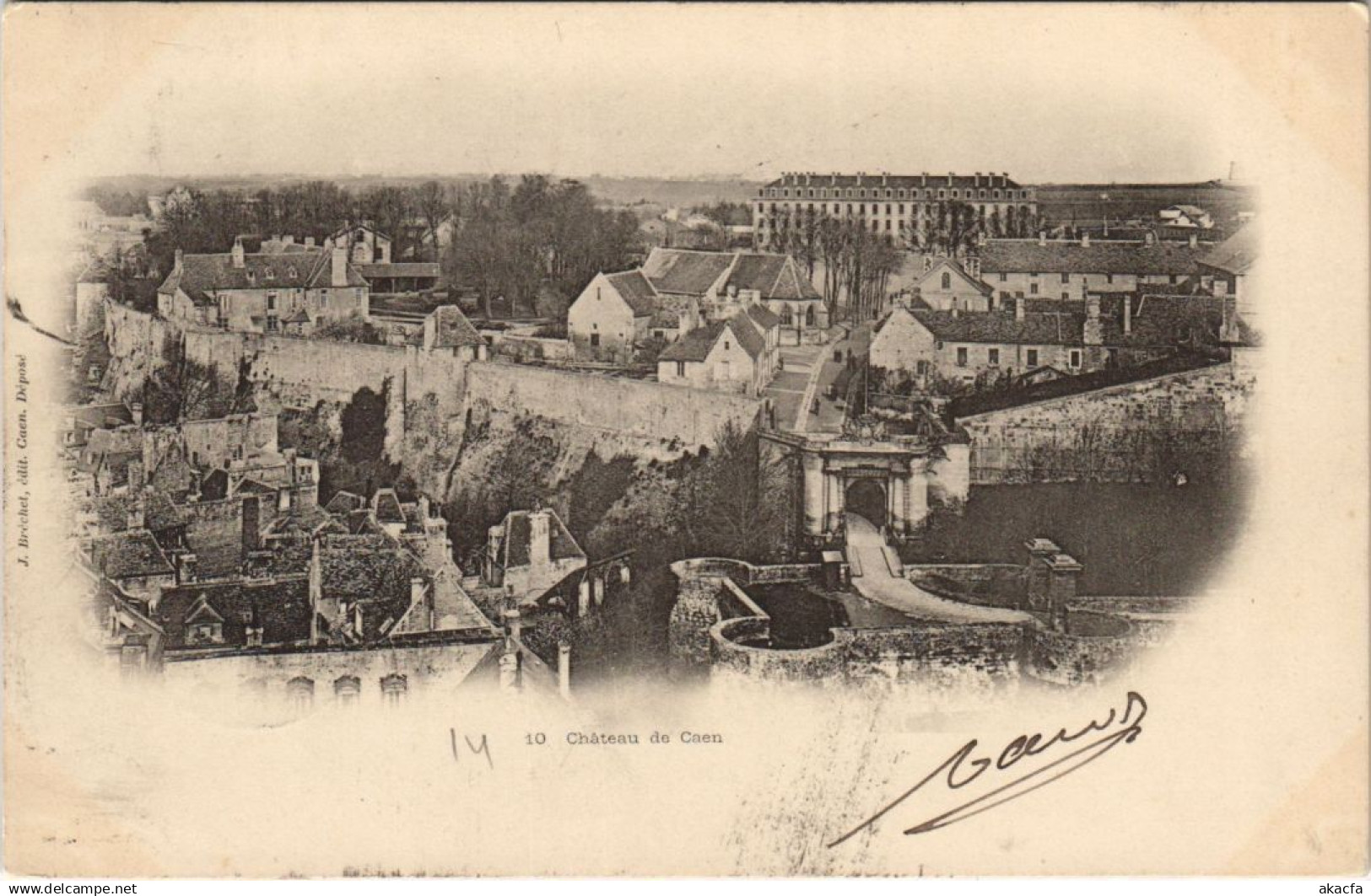 CPA CAEN Chateau de Caen (1224906)