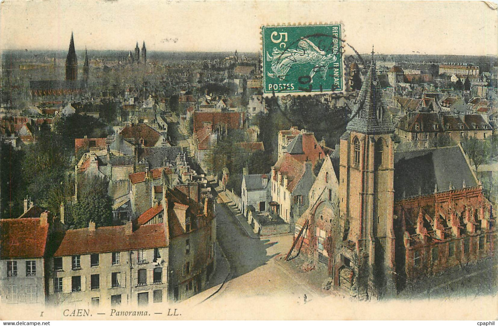 CPA Caen Panorama