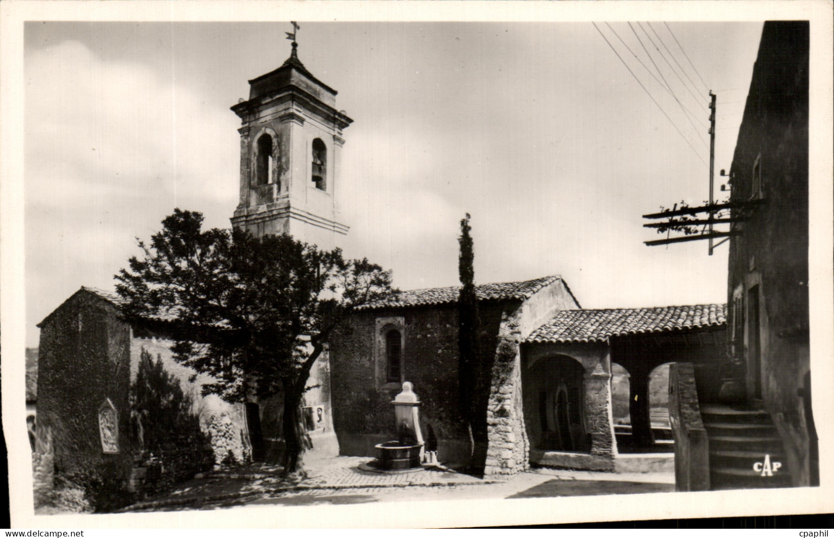 CPA Cagnes sur Mer Chapelle Ste Anne