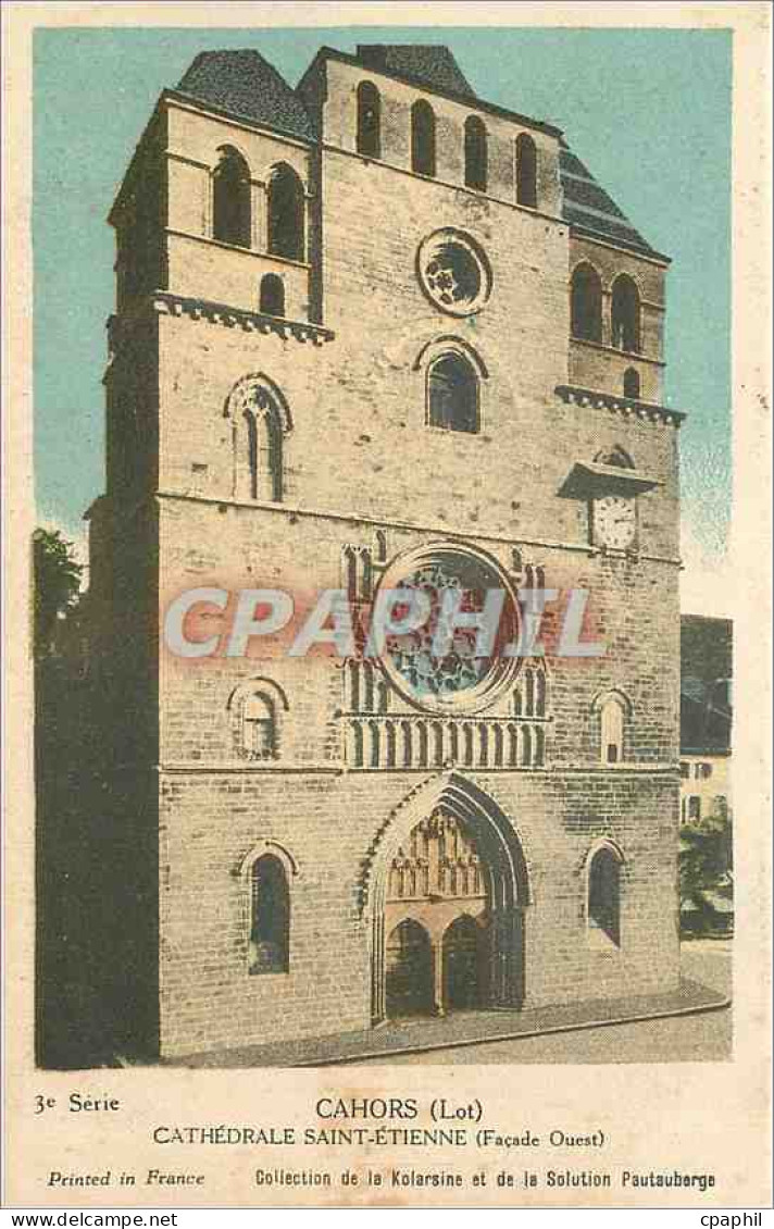 CPA Cahors cathedrale Saint-Etienne