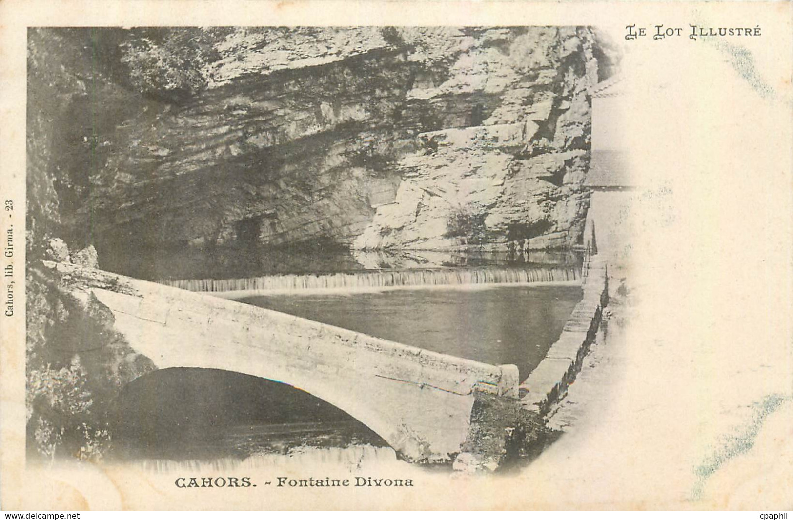 CPA Cahors Fontaine Divona