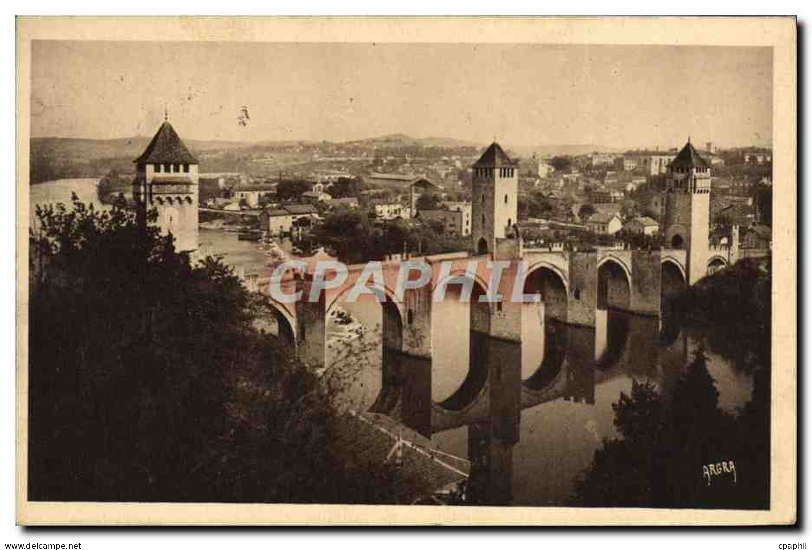 CPA Cahors Le Pont Valentre