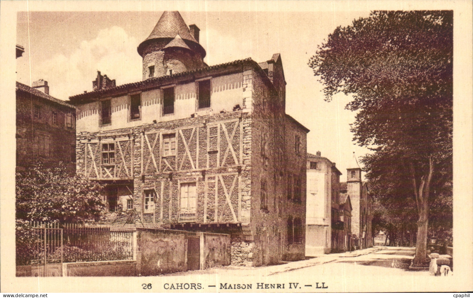 CPA Cahors Maison Henri