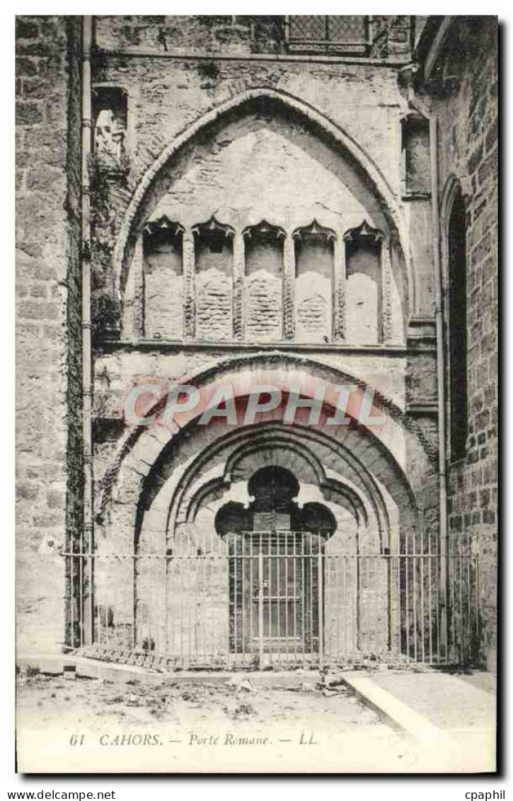 CPA Cahors Porte Romane