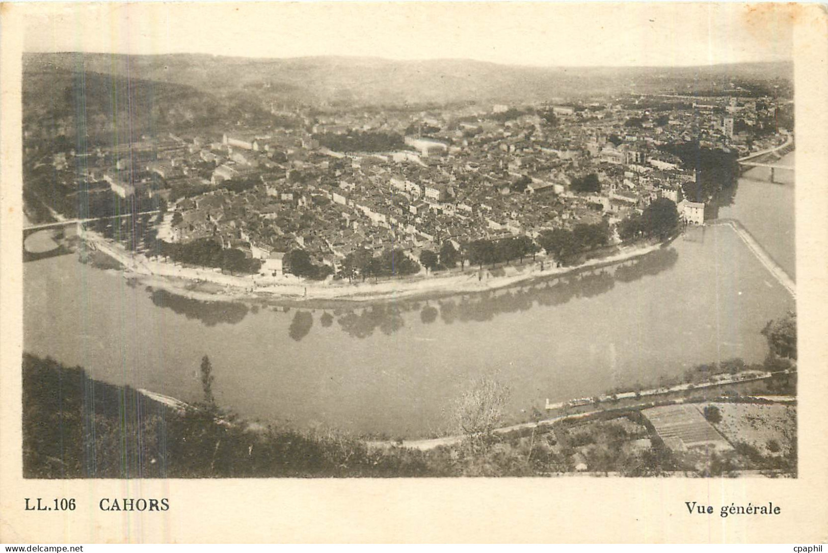 CPA Cahors Vue generale