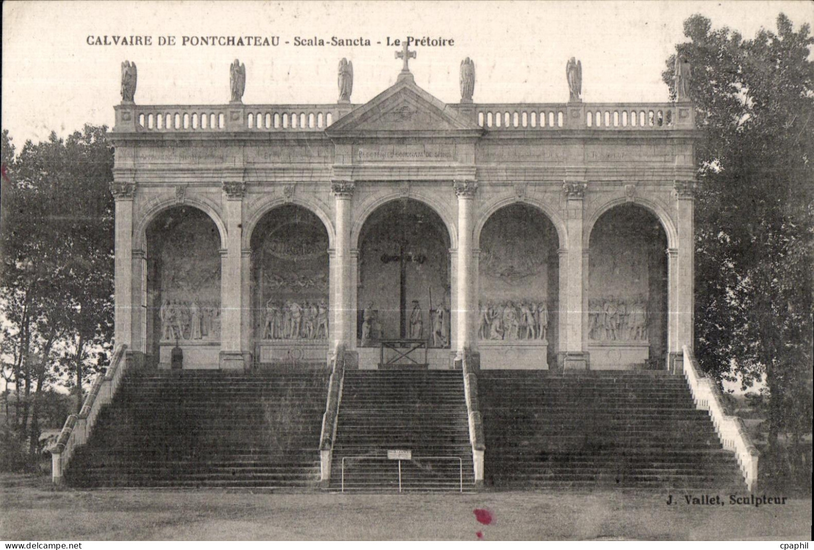 CPA Caivaire De Pontchateau Scala Saneta Le Pretofre