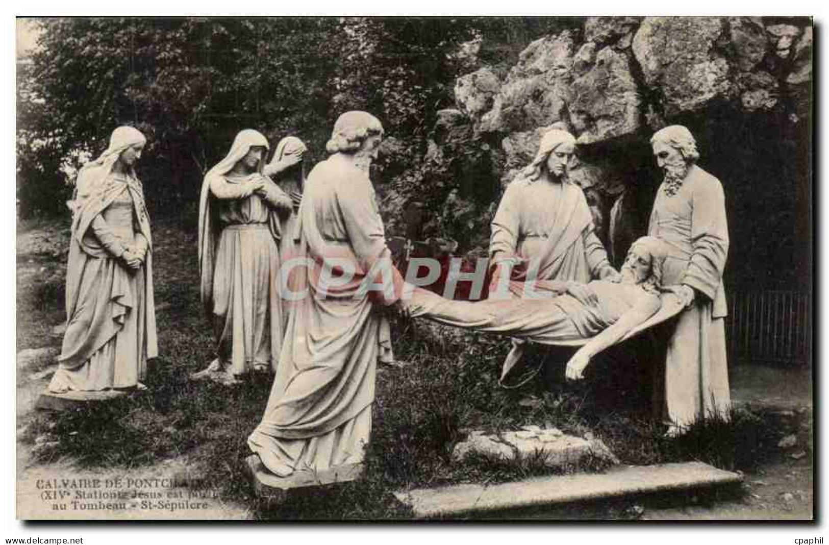 CPA Cal Vatee De Pontchateau Au Tombeau St Sepulcre