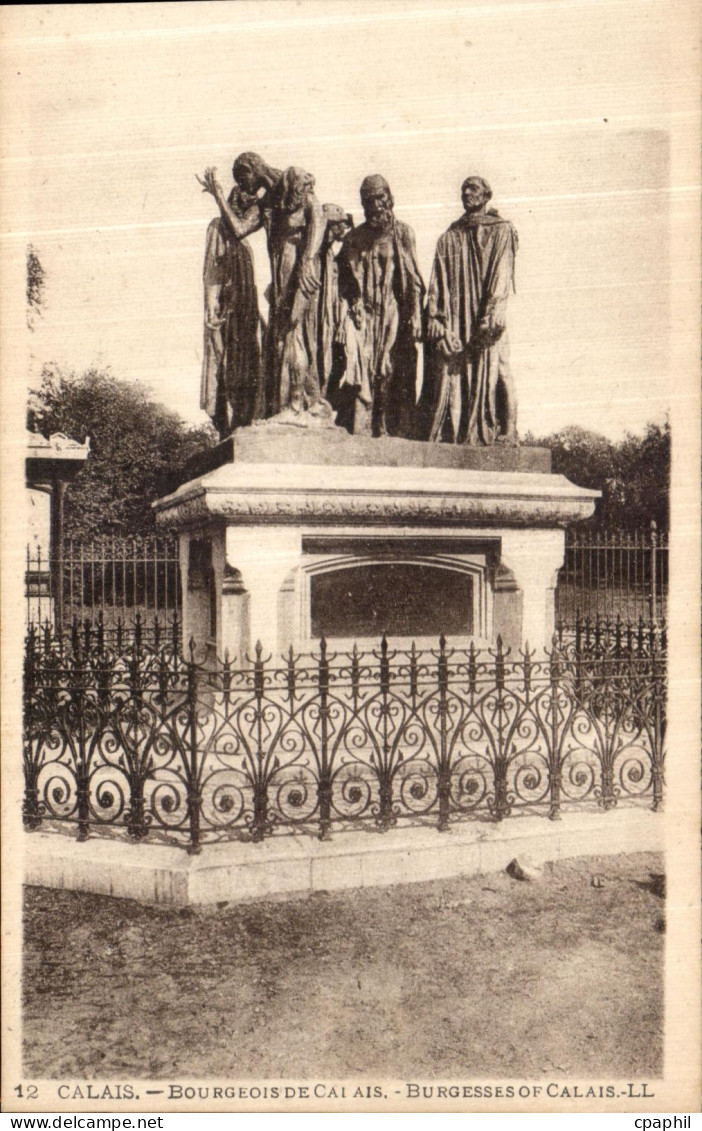CPA Calais Bourgeois De Calais