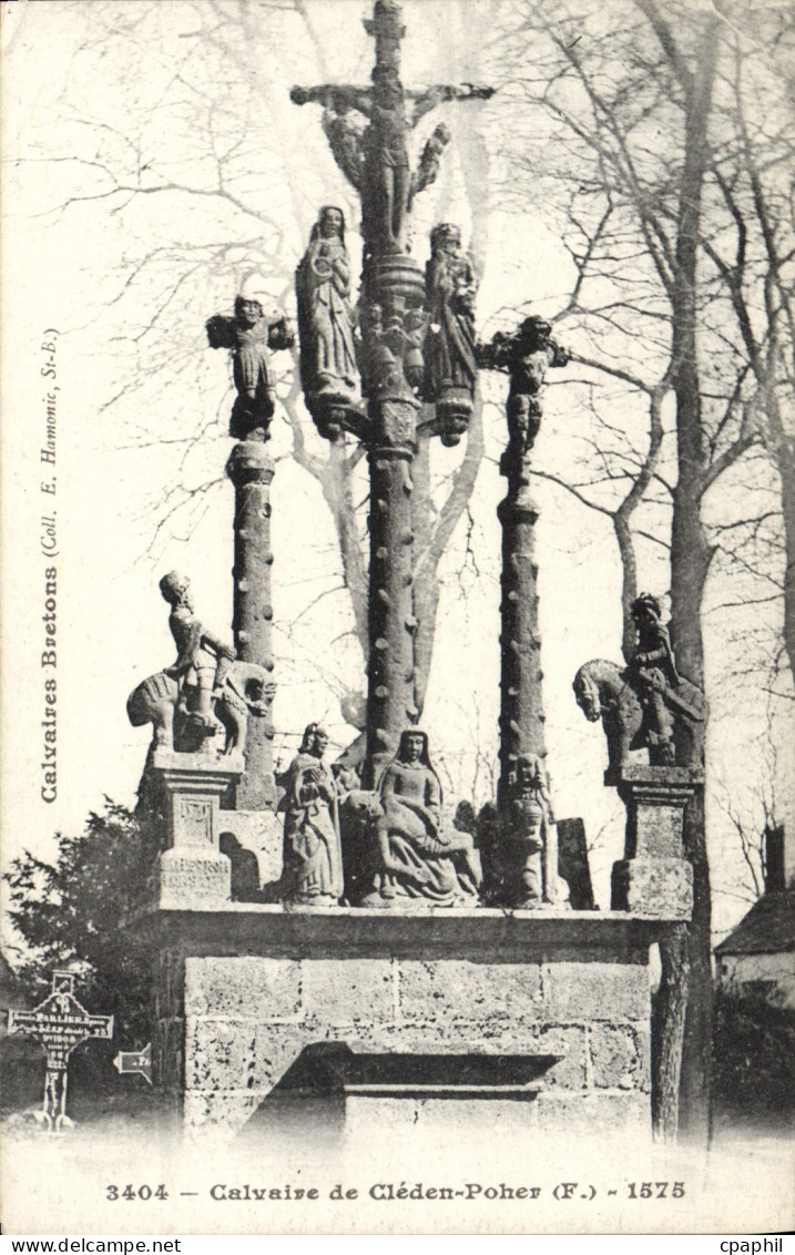 CPA Calvaire de Cleden Poher 1575