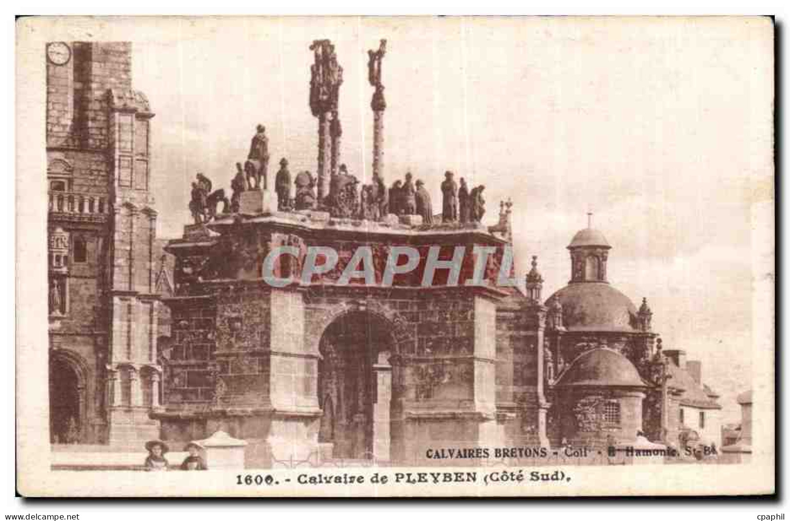 CPA Calvaire de Pleyben (Cote Sud)