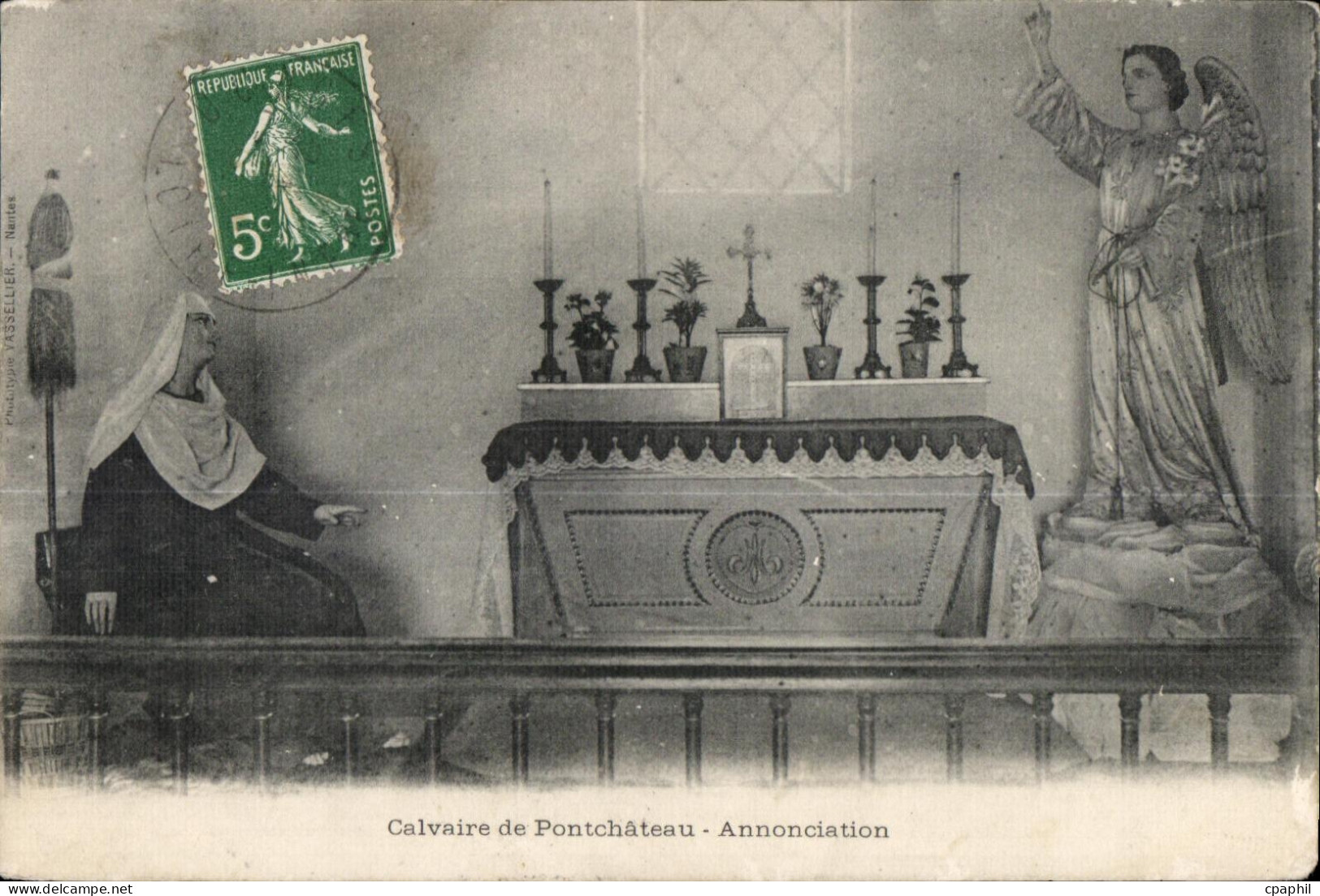 CPA Calvaire de Pontchateau Annonciation
