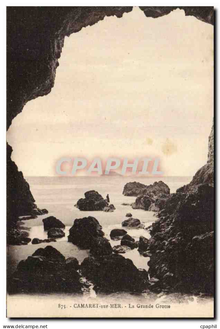 CPA Camaret sur Mer La Grande Grotte