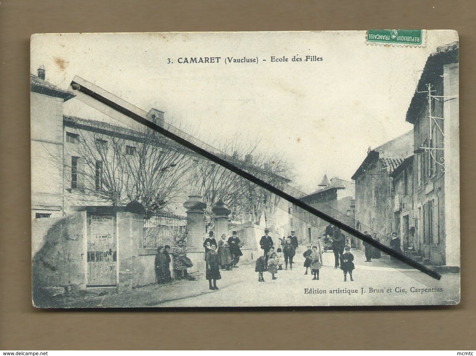 CPA -  Camaret  -  (Vaucluse ) - Ecole des Filles