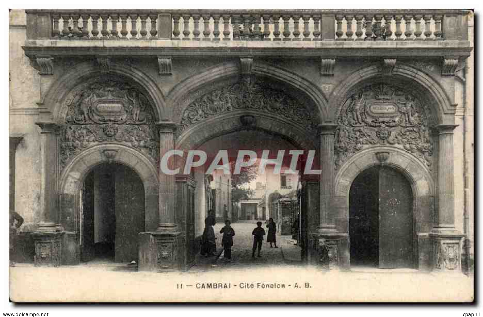 CPA Cambrai Cite FEnelon
