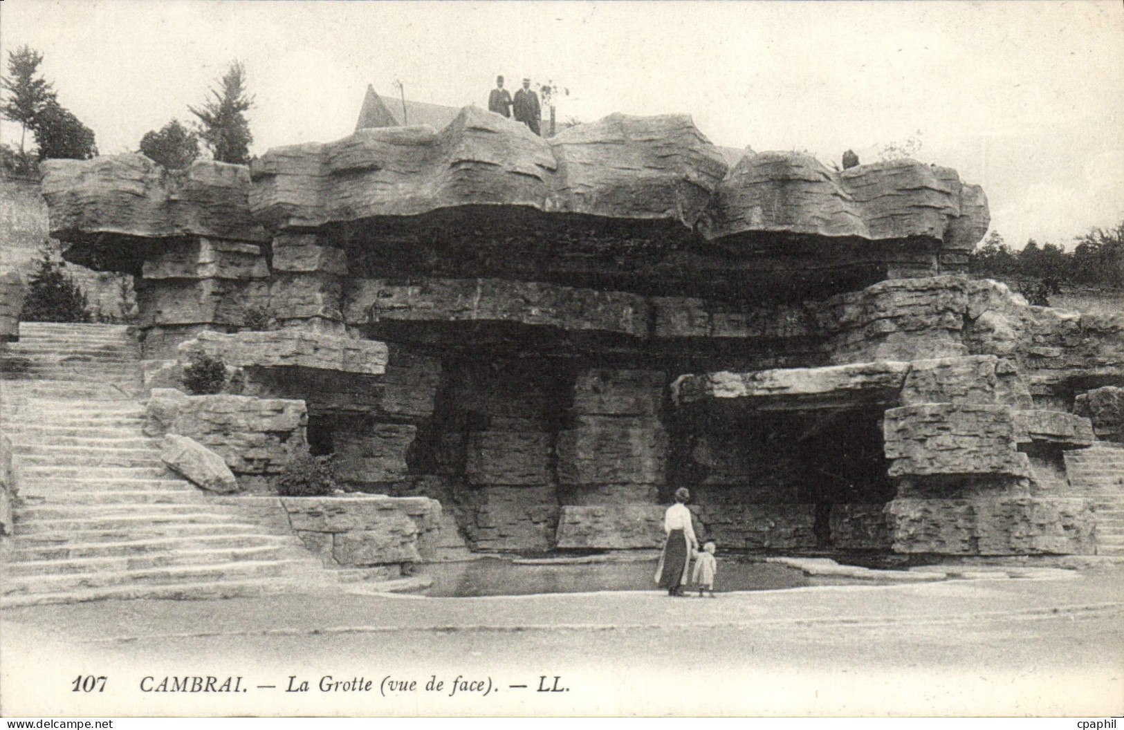 CPA Cambrai La Grotte