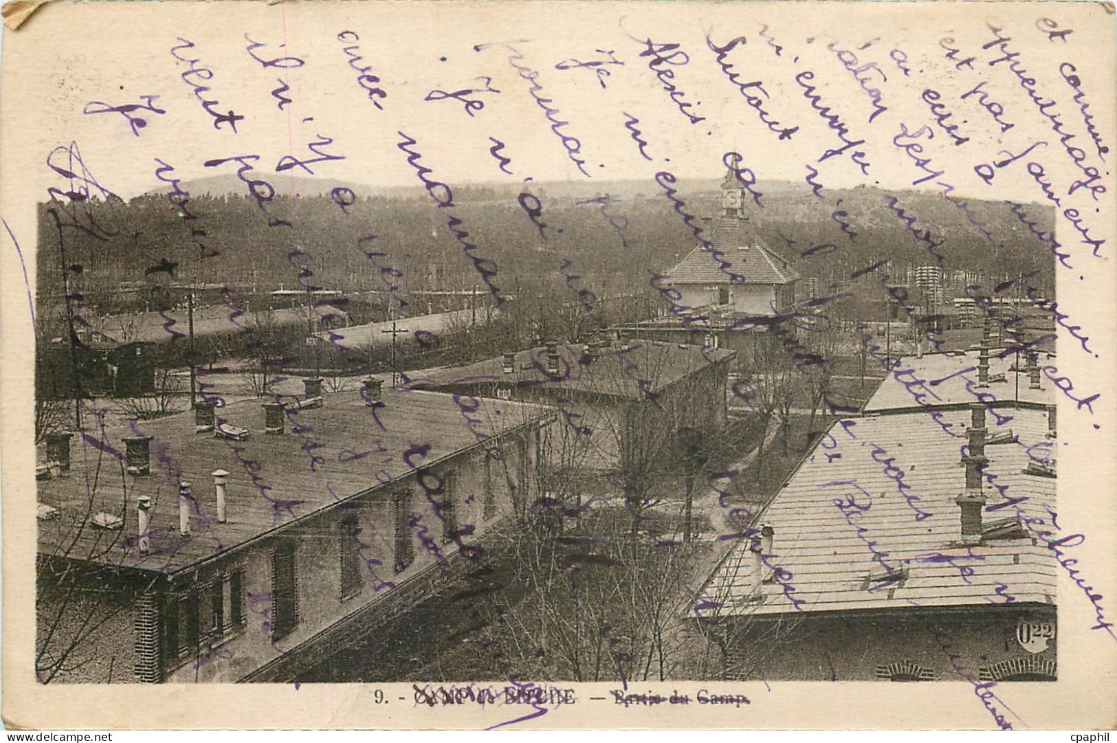 CPA Camp de Bitche Militaria