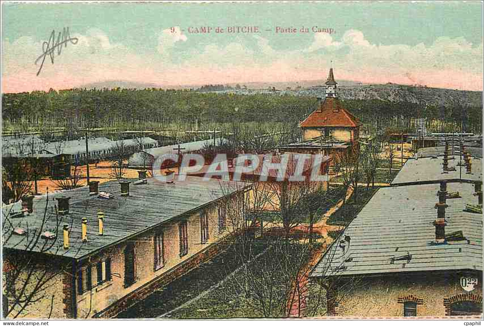 CPA Camp de Bitche Partie du Camp