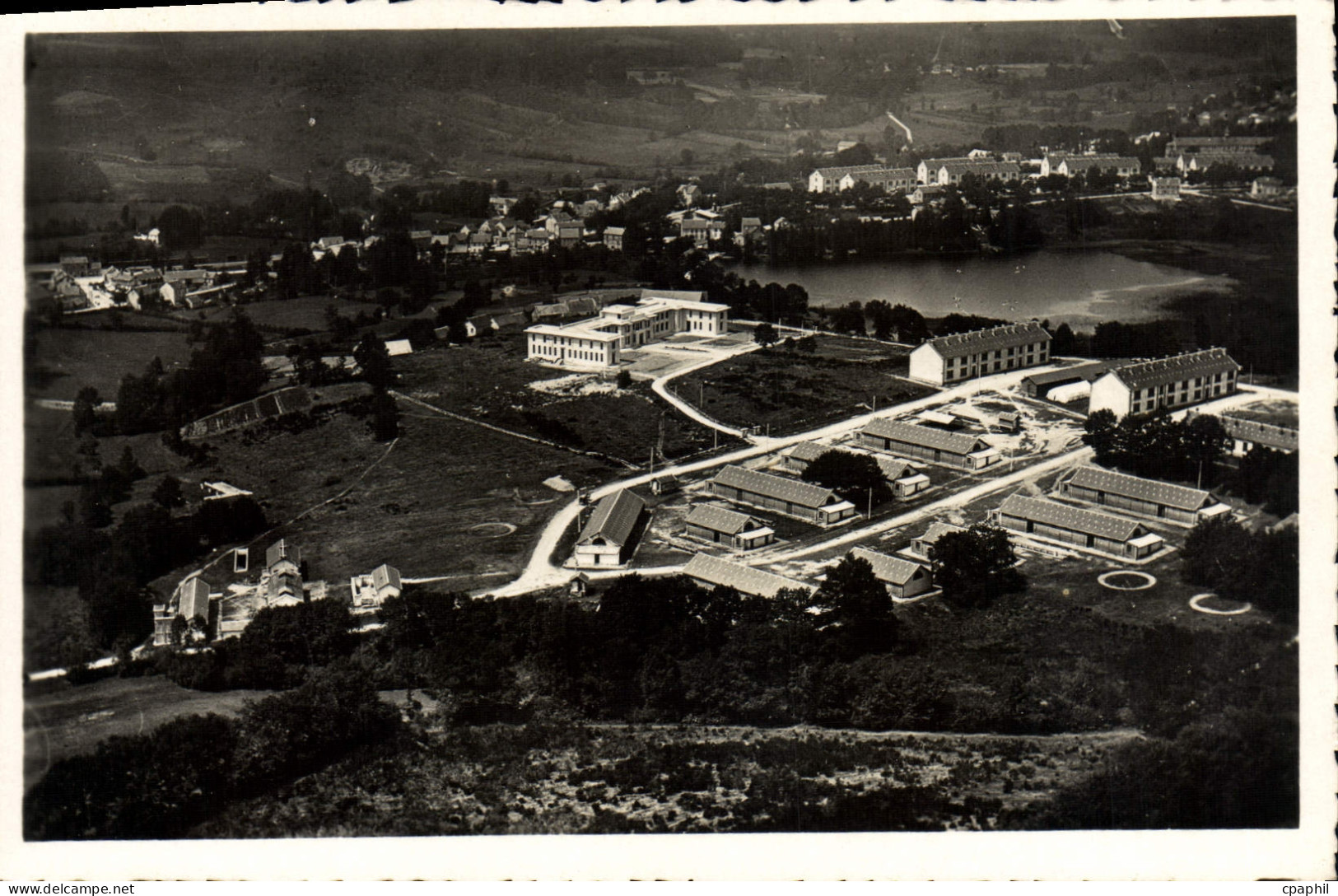 CPA CAMP de LA COURTINE cavalerie hôpital militaire