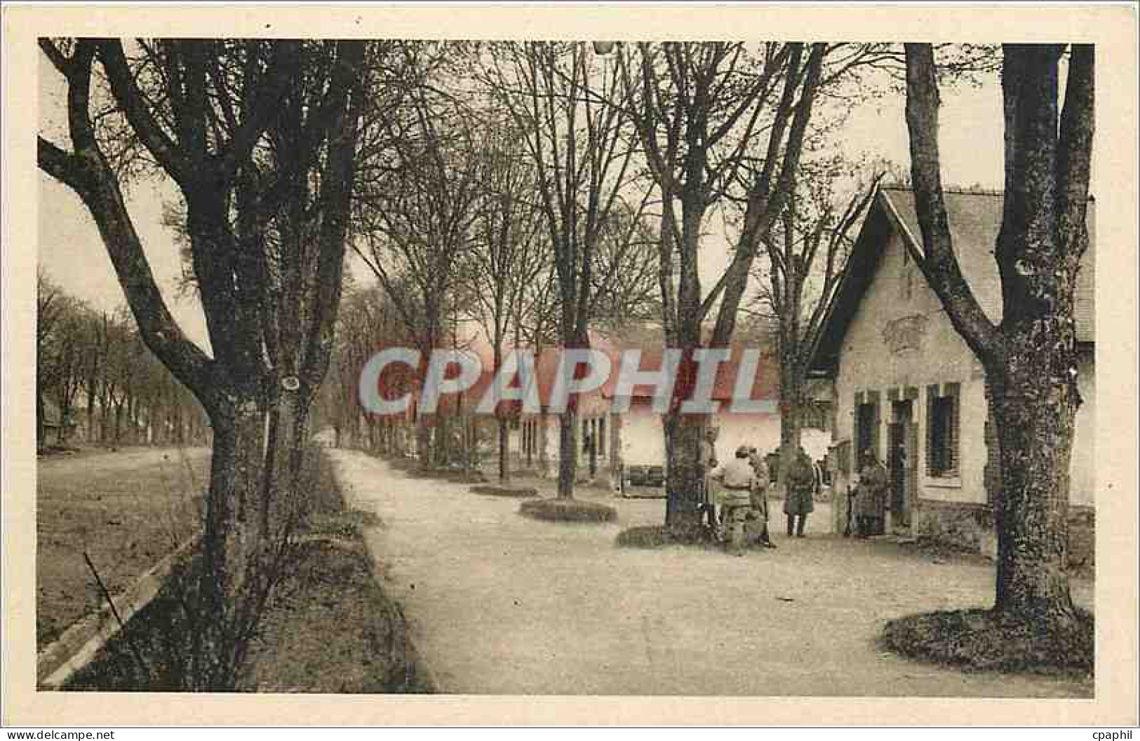 CPA Camp de Mourmelon Baraquements Militaires Quartier Loano Militaria