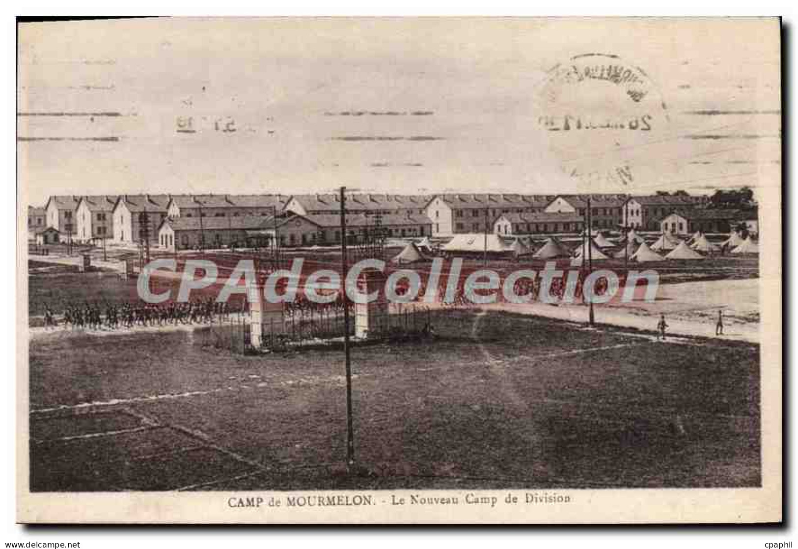 CPA Camp De Mourmelon Le Nouveau Camp De Division