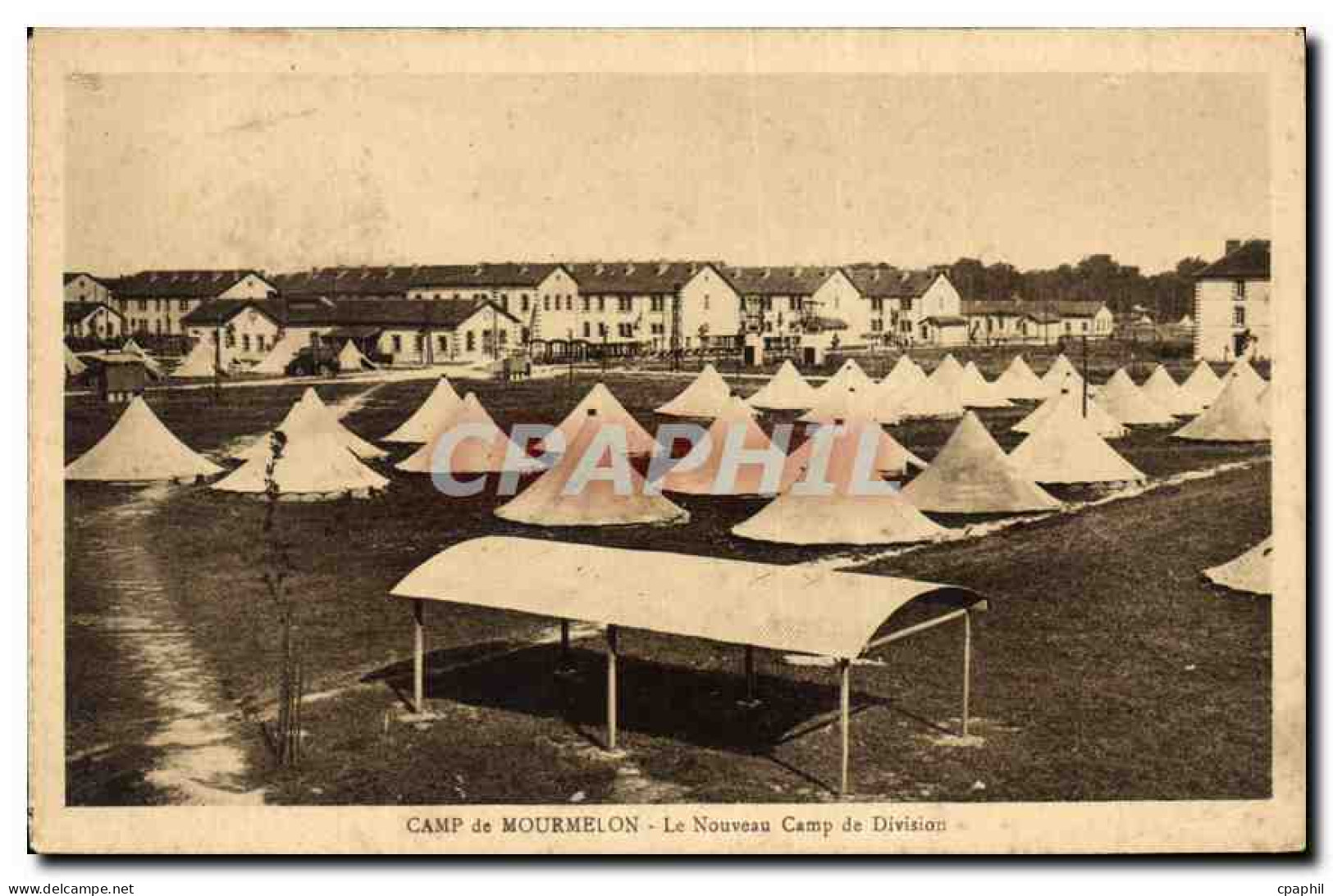 CPA Camp de Mourmelon Le Nouveau Camp de Division
