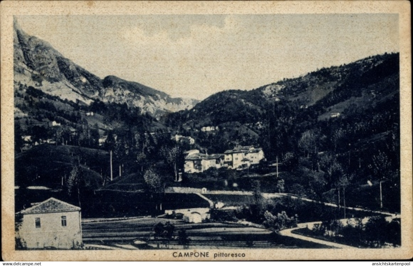 CPA Campone Pordenone Friuli Venezia Giulia, Totalansicht