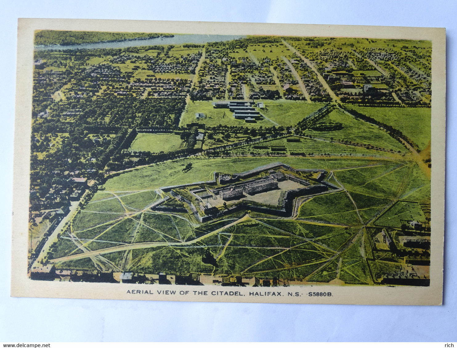 CPA - Canada - Nouvelle Ecosse - Halifax - Aerial view of the citadel, Halifax